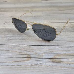 Ray-Ban‎ Sunglasses RB3025 L0205 Aviator Gold Metal  58-14 Italy FRAMES ONLY